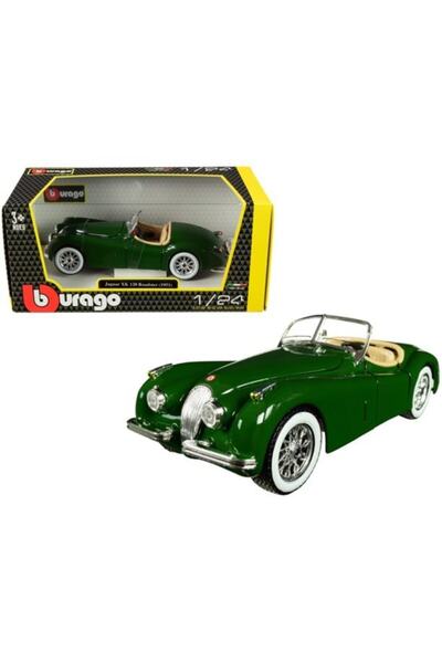 Burago 1/24 Scale 1951 Jaguar Xk 120 Roadster Classic Model Car
