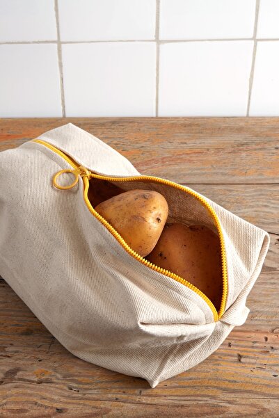 Refikadan Çok Amaçlı Saklama Çantası | Sarı - Refika Birgül