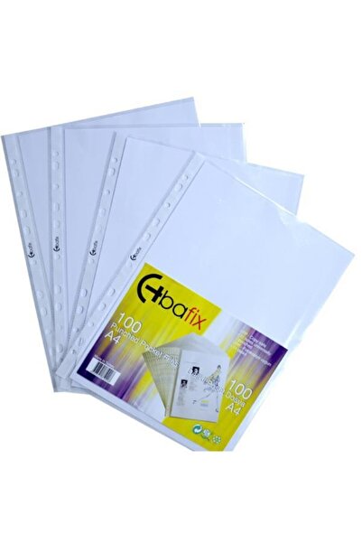 Bafix A-4 Bag File 80342 100 Pieces (1 Pack 100 Pieces)