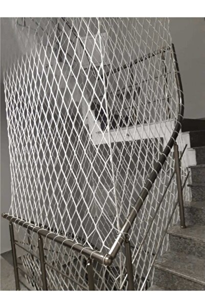 ünal file 6 Mm 2 X 2 Metre Balkon Güvenlik Filesi Çocuk Emniyet Ağı Merdiven Güvenlik Filesi Güvenlik Ağı