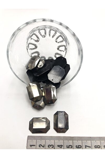 Hobigram Vrste perli Dimljeni pravougaoni plastični ukrasni kamen 10 komada –...