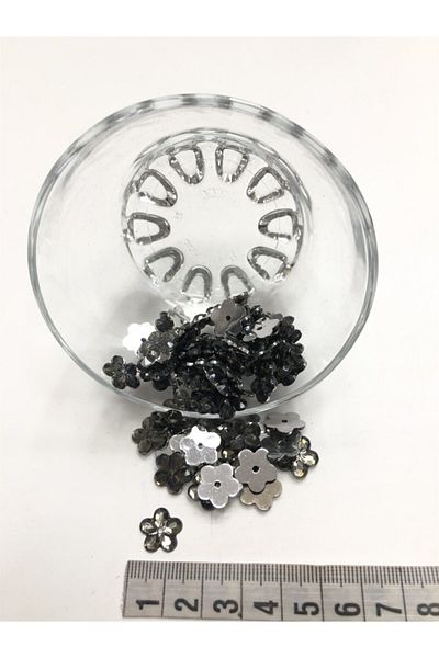 Hobigram Χάντρες Ποικιλία Smoked Daisy Plastic Strut Stone 20 gr – Χάντρες, Κομψό Σχέδιο, Γυναικείο Αξεσουάρ – Bonc