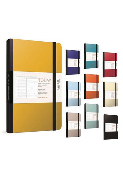 Gıpta Today Rope Stitched Hard Cover Elastic Notepad 13x21cm 120 Sheets Special (3 Pack) 4630