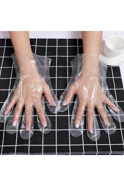 monero Bag Gloves 500 Pieces - Transparent Spray