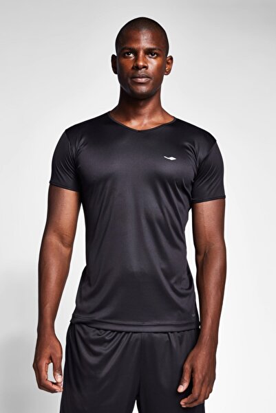 Lescon Ανδρικό Μαύρο T-Shirt 20S-1221-20B