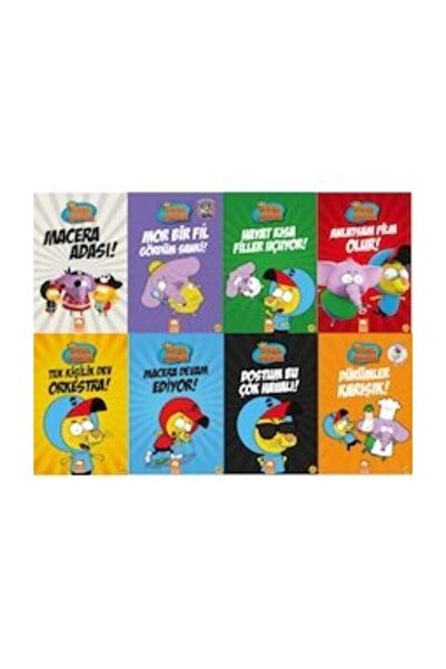 Eksik Parça Yayınları Kral Şakir Kitap Seti 8'li 1-8 Kitap Ciltli