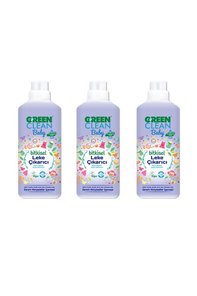 Green Clean U Baby Bitkisel Leke Çıkarıcı 1000 ml x3 Adet