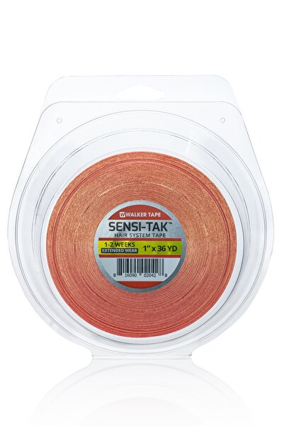Walker Tape Sensi Tak™ Poly Alt Yapılar Için Protez Saç Bandı Rulo 1" X 36 Yd...