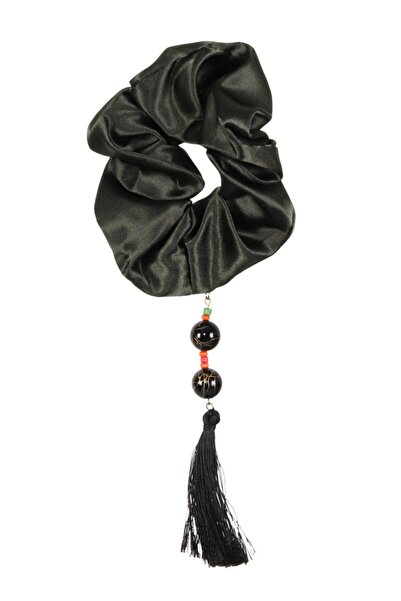 hahai accessories Γυναικεία αγκράφα με λεπτομέρεια με φούντα με χάντρες Hahai