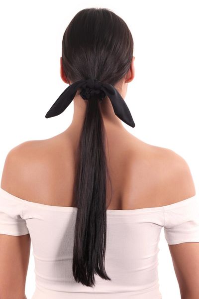 hahai accessories Hahai Women's Rabbit Ear Scrunchie Buckle