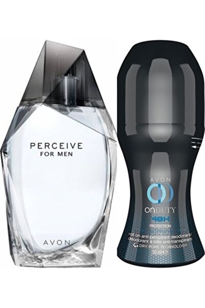 AVON Perceive Edt 100ml Erkek + Rolon Set KM7785556544
