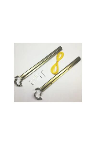 Process Suport pentru haine pentru balcon din aluminiu (bronz)