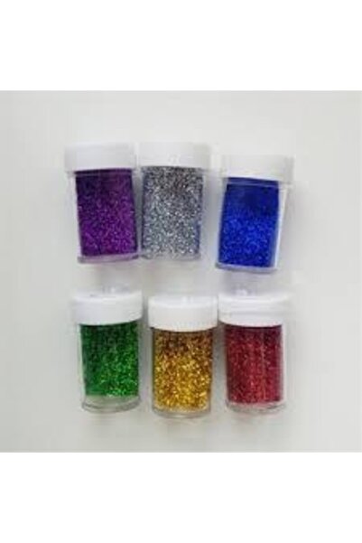 Genel Markalar Toz Sim Tuzluklu 8 gr X 6 Renk RASTGELE