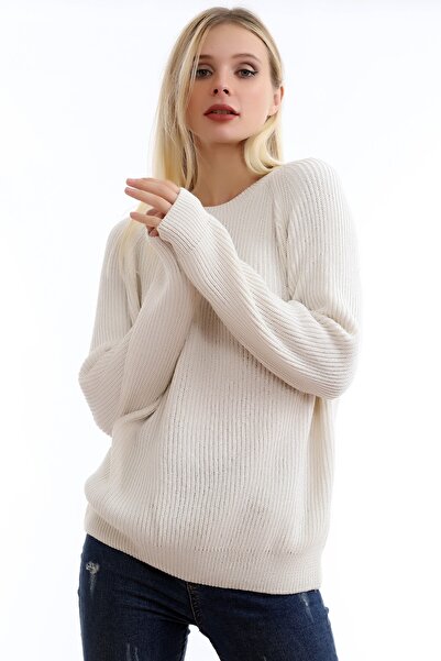 Matte Special and Comfortable Design, Thessaloniki Knit, Soft Texture, Crew Neck, High Quality Sweater