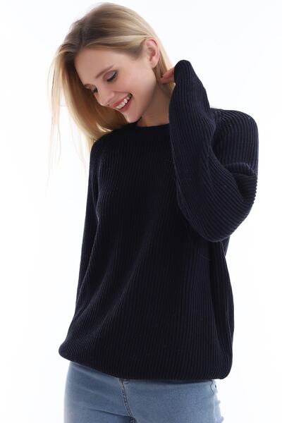 Matte Special and Comfortable Design, Thessaloniki Knit, Soft Texture, Crew Neck, High Quality Sweater
