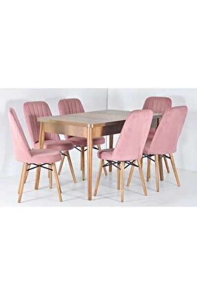 kaktus avm masa sandalye takimi 6 kisilik yemek masasi salon masasi masa takimi ahsap masa fiyati yorumlari trendyol