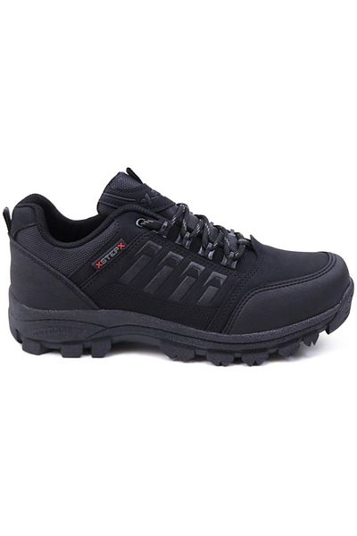 XStep Unisex Black Warm Lining Short Boots