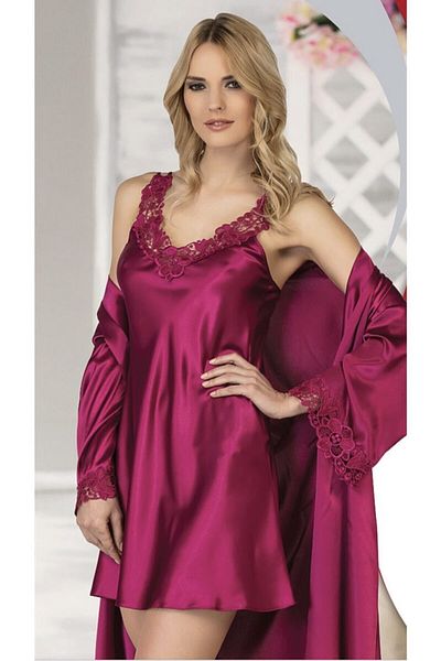 Jasmin Set cămașă de noapte halat de damă