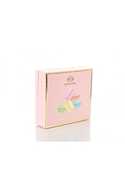 Madame Coco 6-Piece Macaron Soap Set Pink Box