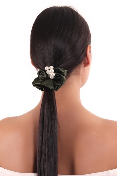hahai accessories مشبك ربطة عنق نسائي مزين بخرزات اللؤلؤ من Hahai