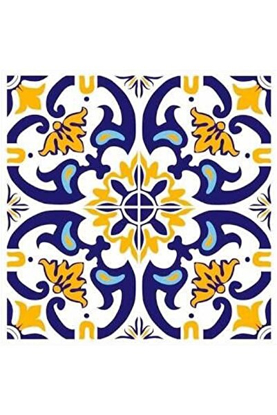 TELLGRAF Çini Desenli Fayans Ve Karo Stickerı (20x20 Cm)