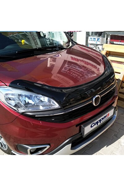 Cappafe Fiat Doblo 2015 2016 2017 2018 2019 2020 Ön Kaput Koruyucu Rüzgarlığı