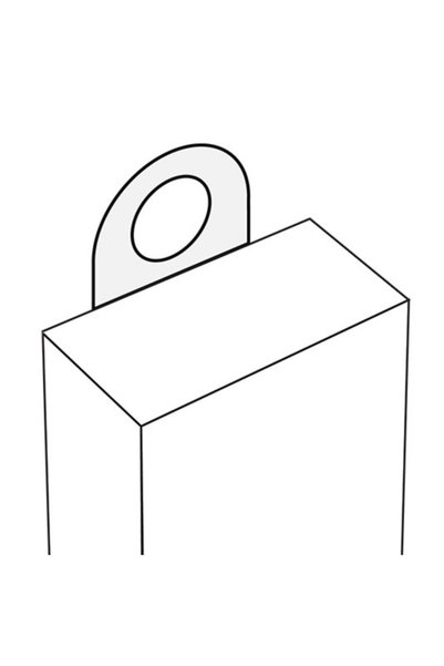 Aso Medya Box Hanger 2.5×3.5 cm Roll 1000 Pieces 250gr Ht351