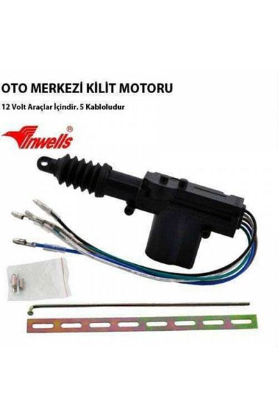 Marka 12v Central Door Lock Motor (5-CABLE) (FRONT)