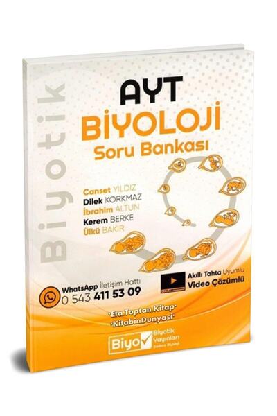 Biyotik Yayınları Ayt Biyoloji Biyotik Soru Bankası 2026