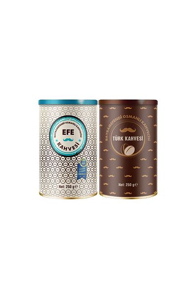Bayramefendi Osmanlı Kahvecisi Efe and Turkish Coffee 250gr Introduction Set