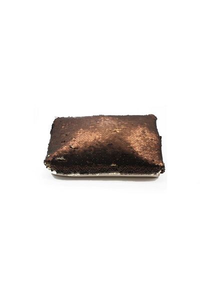 JULIANO Gold Makeup Bag