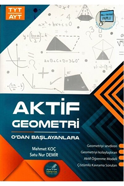 Hız ve Renk Yayınları Aktif Öğrenme Yayınları Tyt Ayt Geometri 0 Dan Başlayan...
