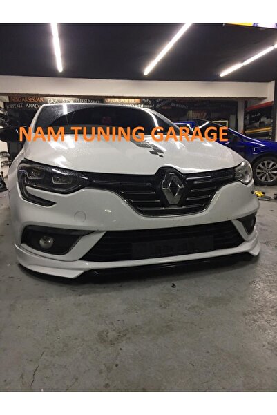 Dynamic Renault Megane 4 Ön Tampon Eki Plastik Boyasız