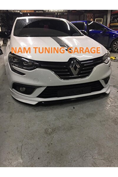 Dynamic Renault Megane 4 Ön Tampon Eki Plastik Boyasız