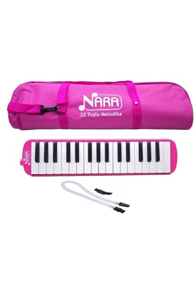 Lino Özel Bez Çantalı Nara 32 Tuşlu Melodika Sade Renkler