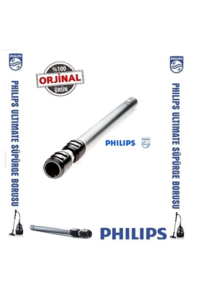 Philips Xb-9125/07 Marathon Ultimate - Γνήσιος σωλήνας ηλεκτρικής σκούπας από χάλυβα