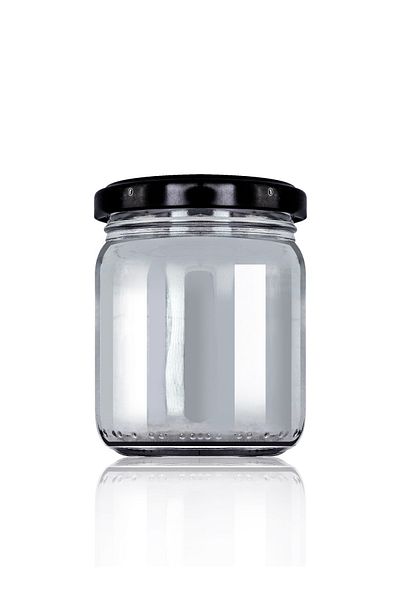 Paşabahçe 10 Pieces 210 Cc Glass Jar with Lid