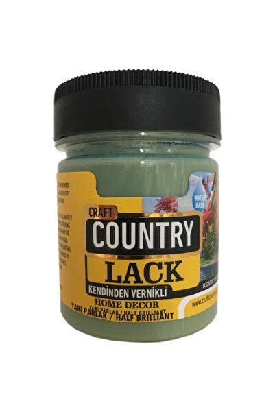 Craft Country Kedinden Vernikli Lack Hobi Boyası 120cc 4040 Çağla Yeşili