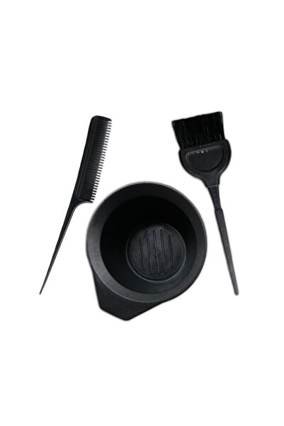 MUJGAN Hair Coloring Set Dye Bowl + Brush + Crepe Comb
