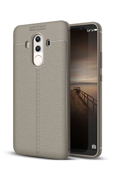 KVY Huawei Mate 10 Pro Deri Görünümlü Lux Niss Silikon Kılıf