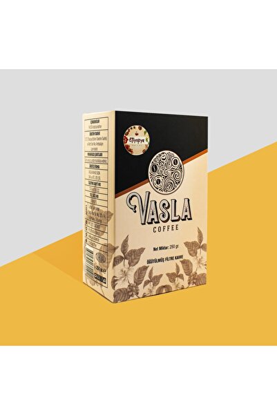 VASLA COFFEE فاسلا إثيوبيا سيدامو فلتر قهوة 250 جرام (علبة)