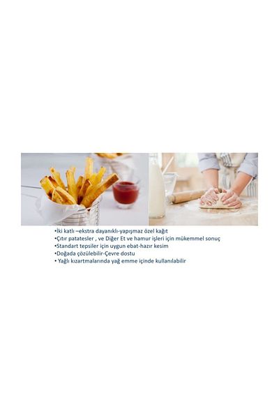 Caffeo Toppits Baking Paper - 8 Pieces - Ready Cut (37X30 CM)