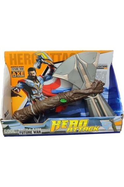 Yasemin Oyuncak Süper Kahramanlar Avengers Thor Baltası Sesli 30 Cm Oyuncak T...