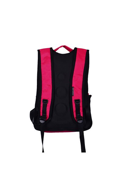 Strong Bag Unisex Pink Bat Daily Backpack School Bag