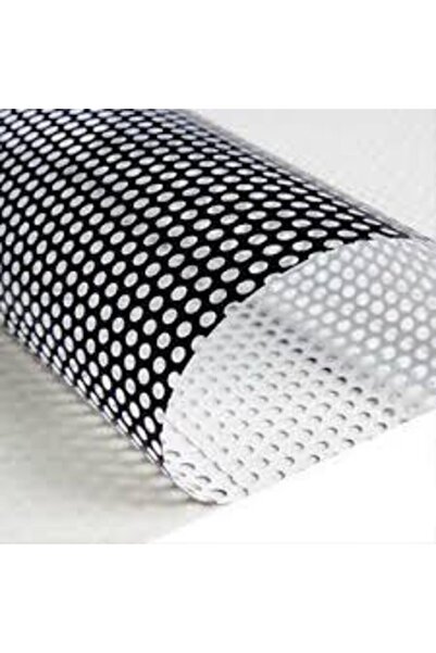 KRCMARKETİNG Cam Filmi Delikli Folyo, One Way Vision 127cm X 5 Metre