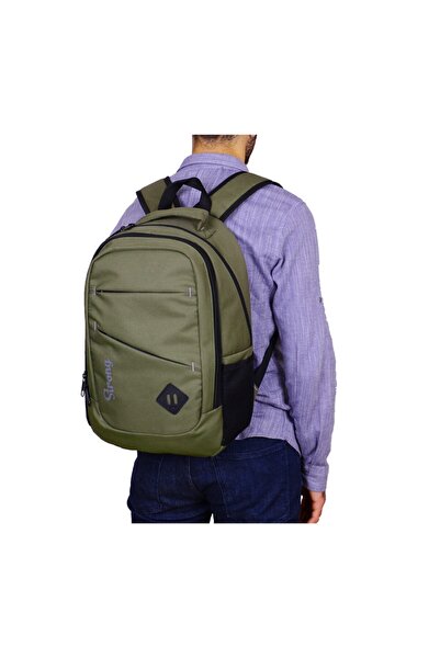 Strong Bag Unisex Zelena škola Torba Svakodnevno Ranac Putovanje Torba