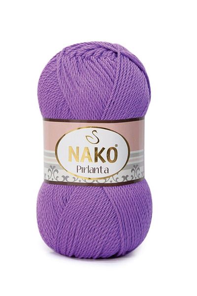 NAKO ( 5 Pieces ) Diamond 1768 Purple Hand Knitted Threads Booties Vest Cardigan Thread Sweater Thread