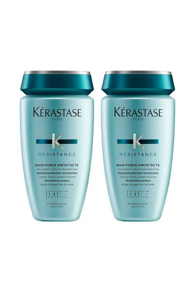 Kerastase Unisex Architecte Resistance Shampoo - 250ml x 2