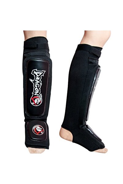Dragondo 40606 Kick Boks Ayak Ve Kaval Koruyucu Siyah