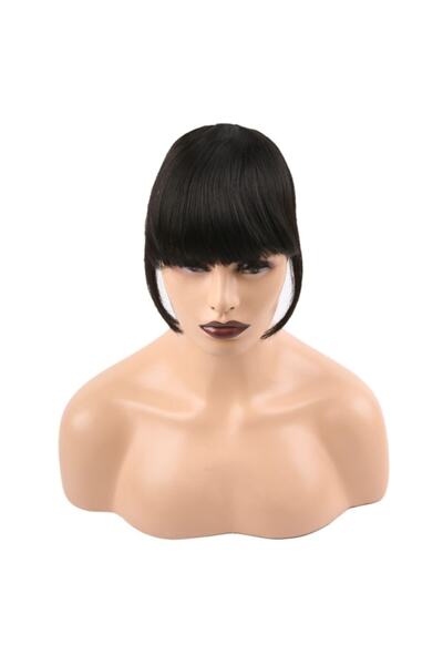 Peruk Market برشام صناعي من ألياف الكستناء الداكن